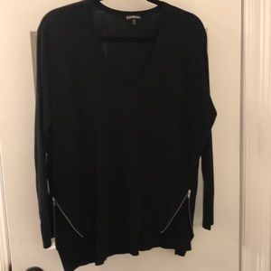 Express black sweater